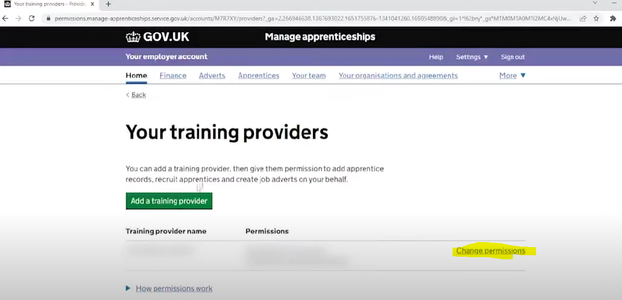 Your providers