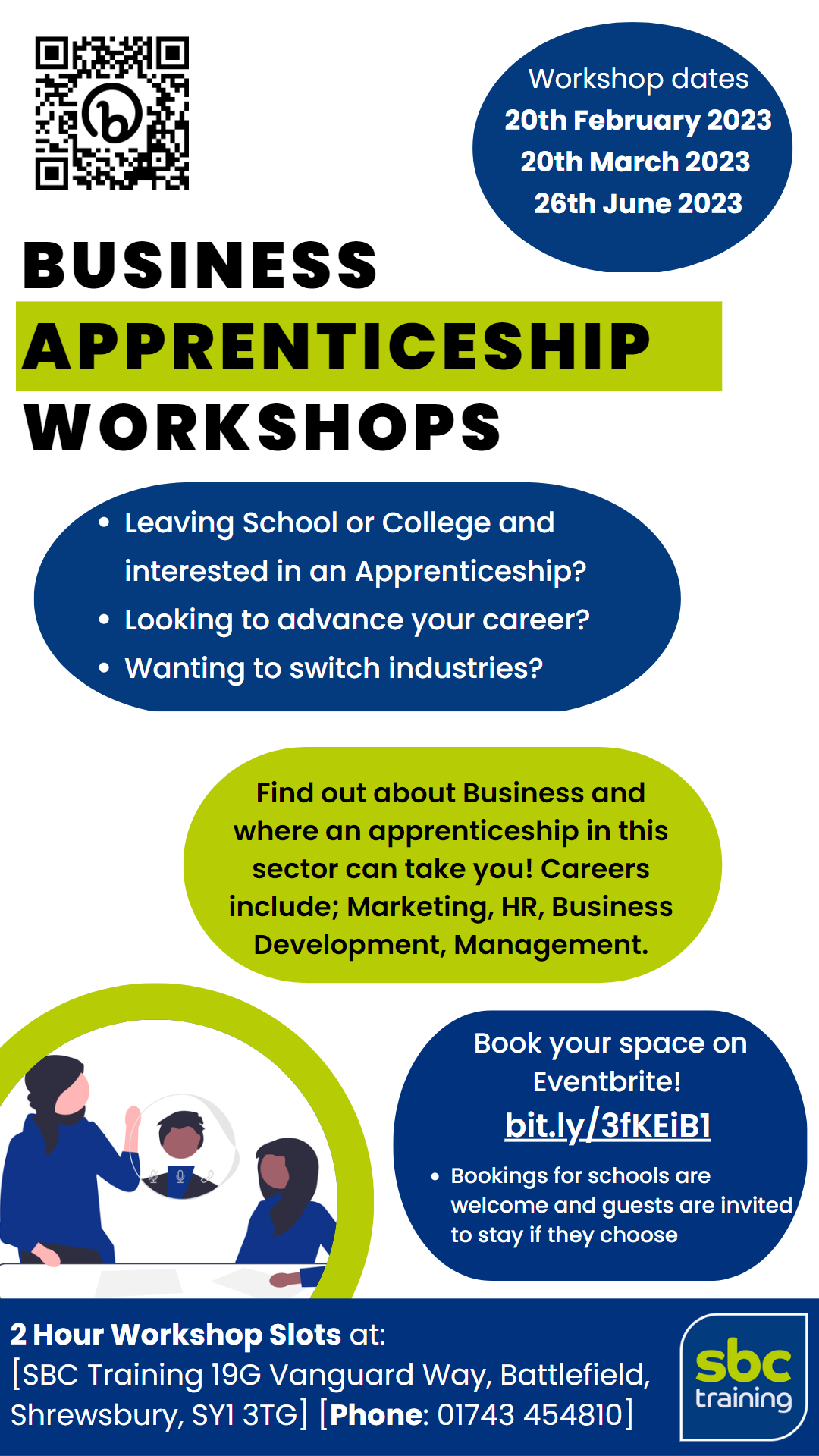 Business Apprenticeship Workshop Flyer
